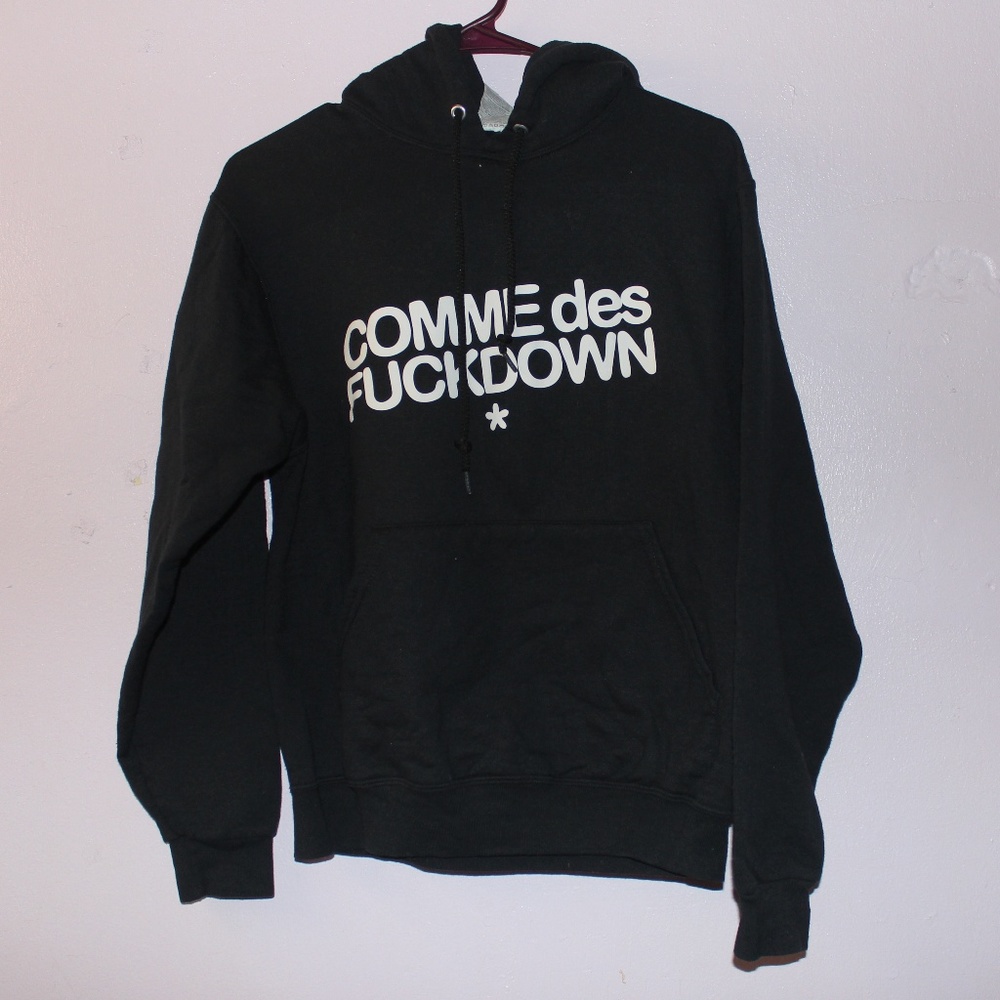 COMME des FUCKDOWN Hoody Size Small